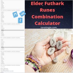 Rune combination calculator tool